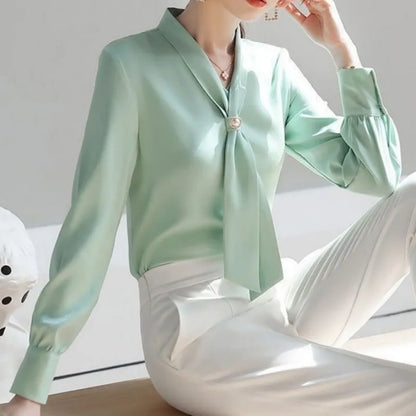 Elegant, Versatile & Comfortable Spring Autumn Style Blouses