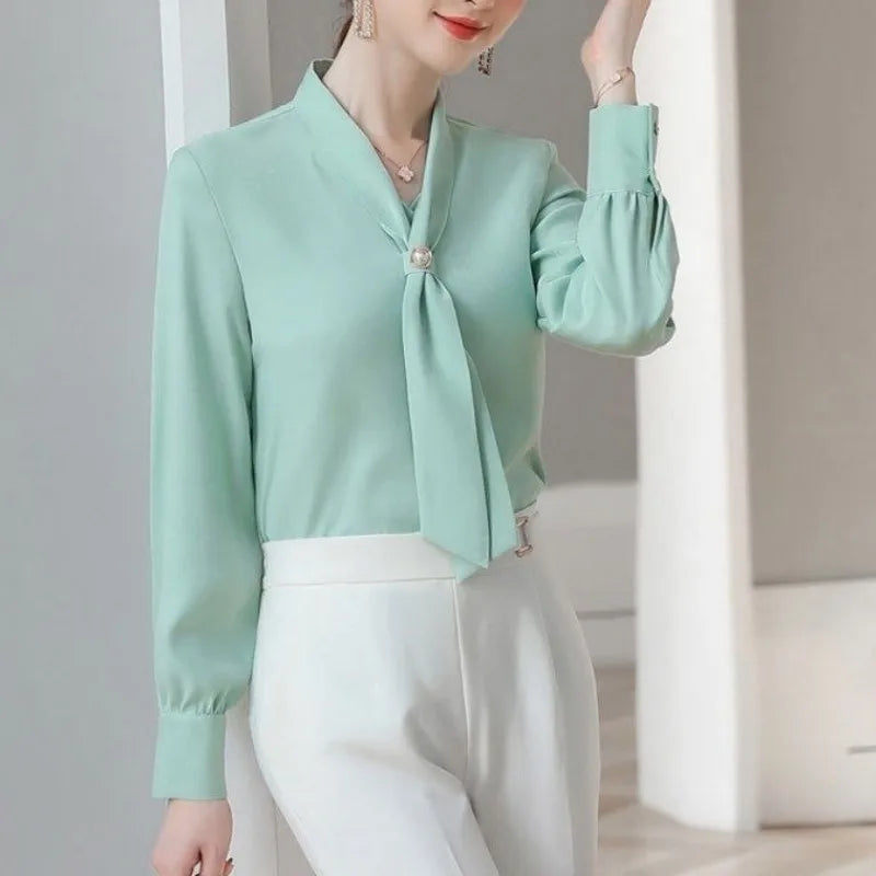 Elegant, Versatile & Comfortable Spring Autumn Style Blouses
