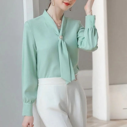 Elegant, Versatile & Comfortable Spring Autumn Style Blouses