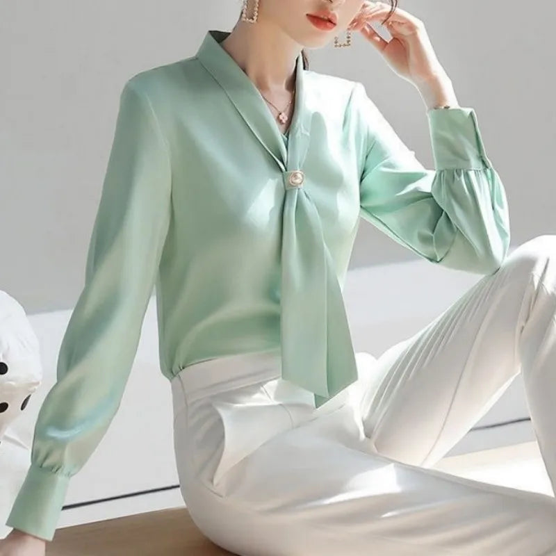 Elegant, Versatile & Comfortable Spring Autumn Style Blouses