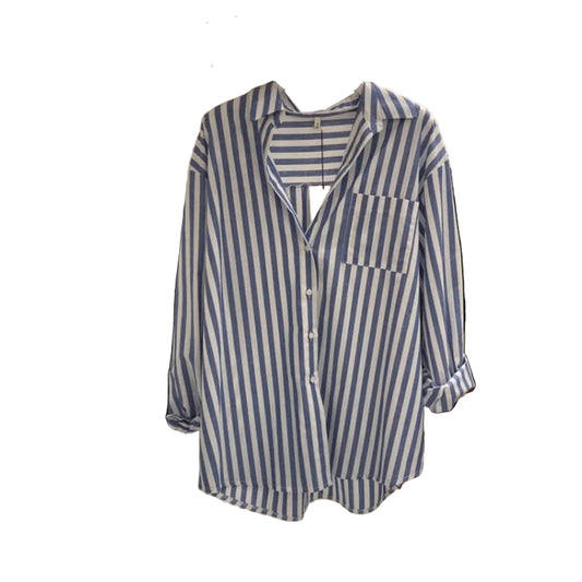 South Korea Dongdaemun Striped Women’s Shirt