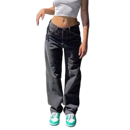 Streetwear Baggy Punk Low Rise Jeans